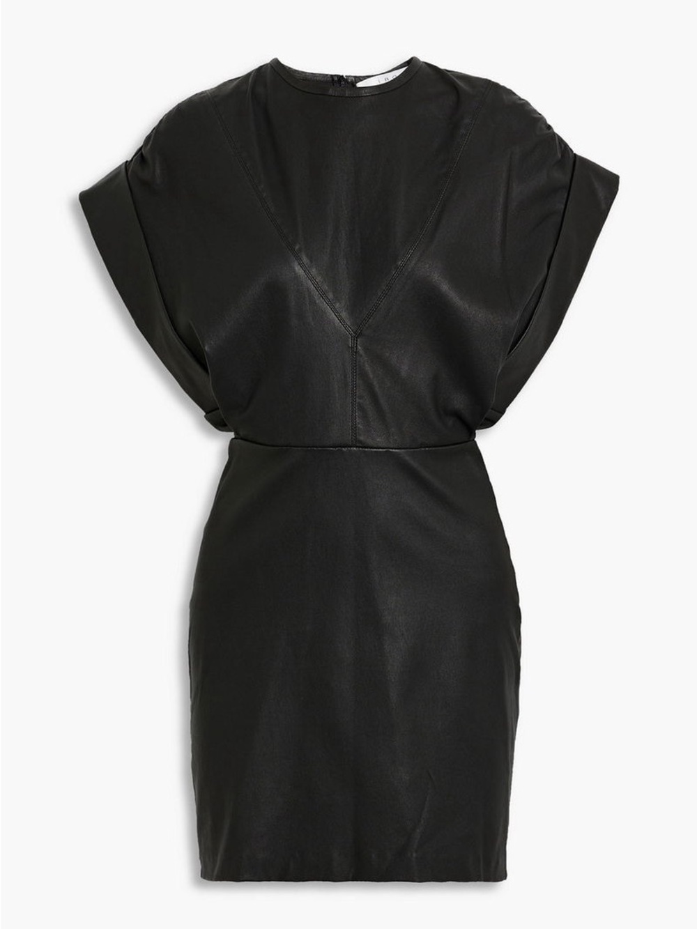 IRO Ujin Leather Mini Dress New 38